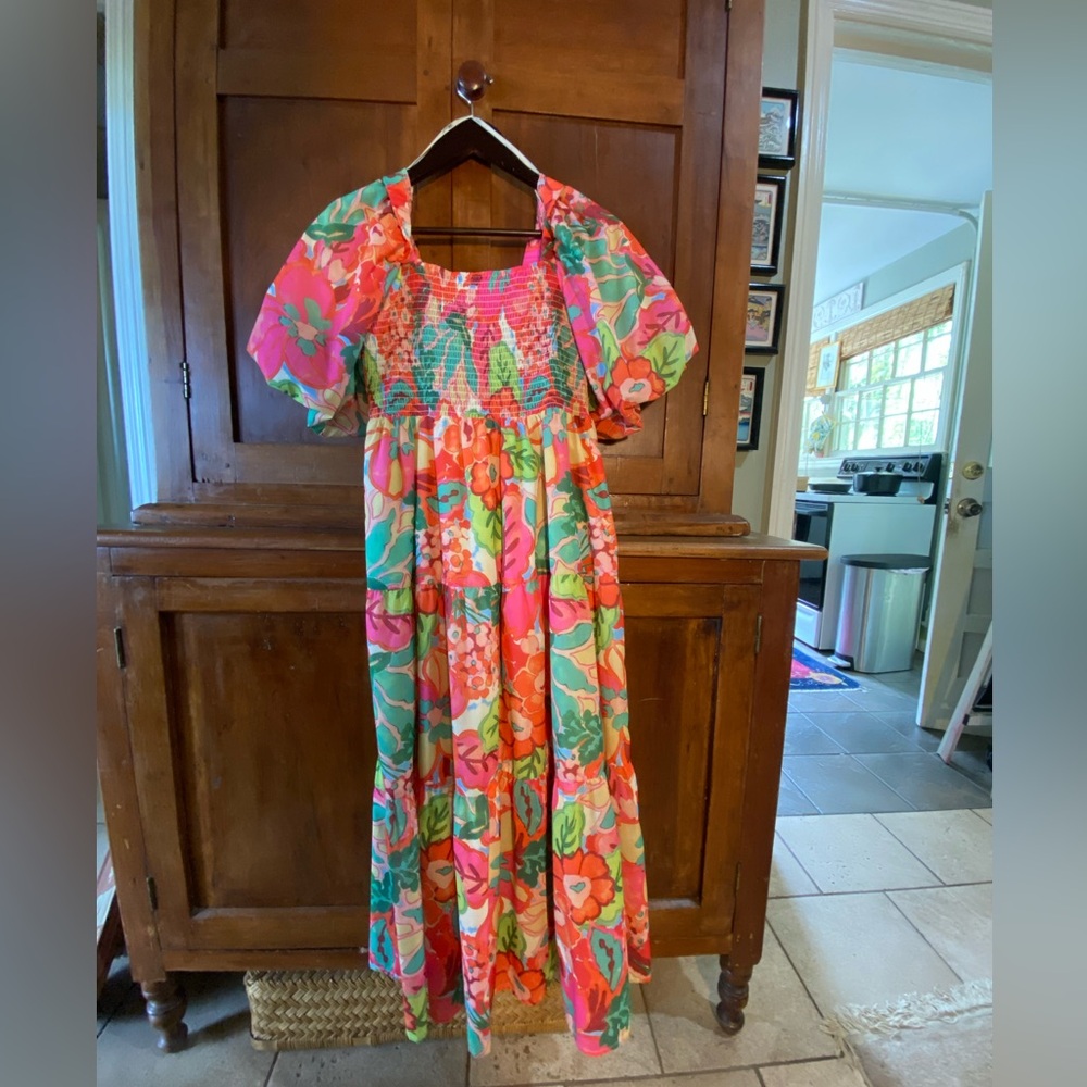 THML Floral Maxi Dress